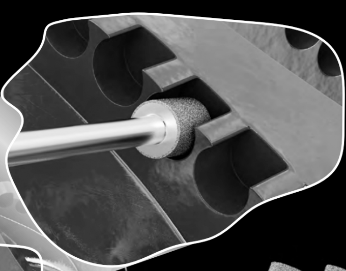 Easy Operate CBN Grinding Pins For Mechanical Processing Customized Grit