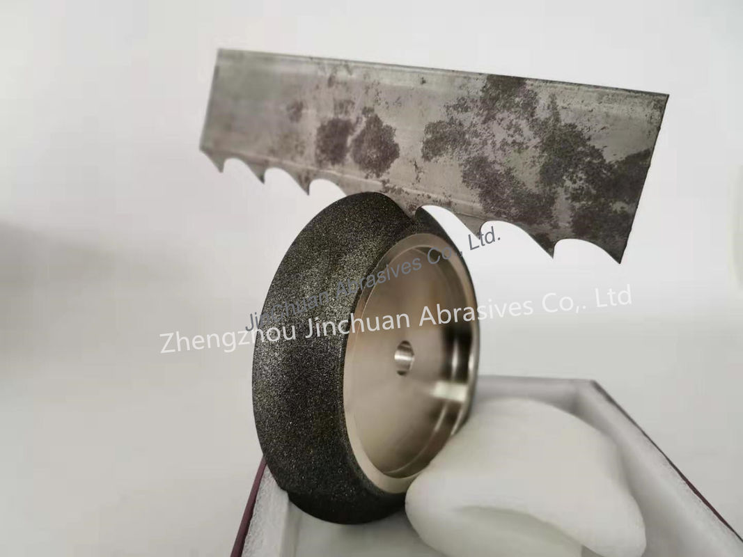 CBN Band Saw Sharpening Wheel to Grind Lenox Woodmaster Saw Blades Sharpen