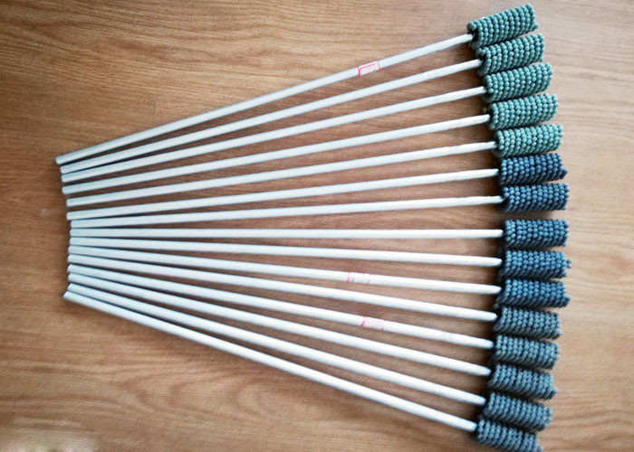 Light Weight Honing Brush Set / Boron Carbide Abrasive Cylinder Hone Brush