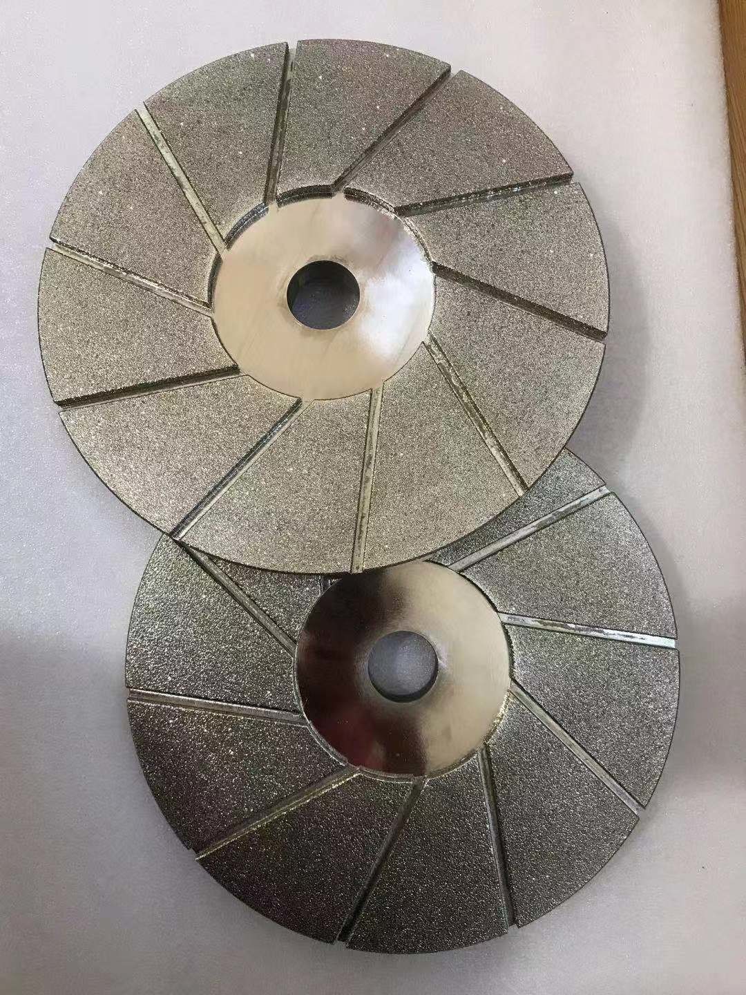 Flat Shaped Diamond Sharpening Wheel / Diamond Grinding Disc Standard
