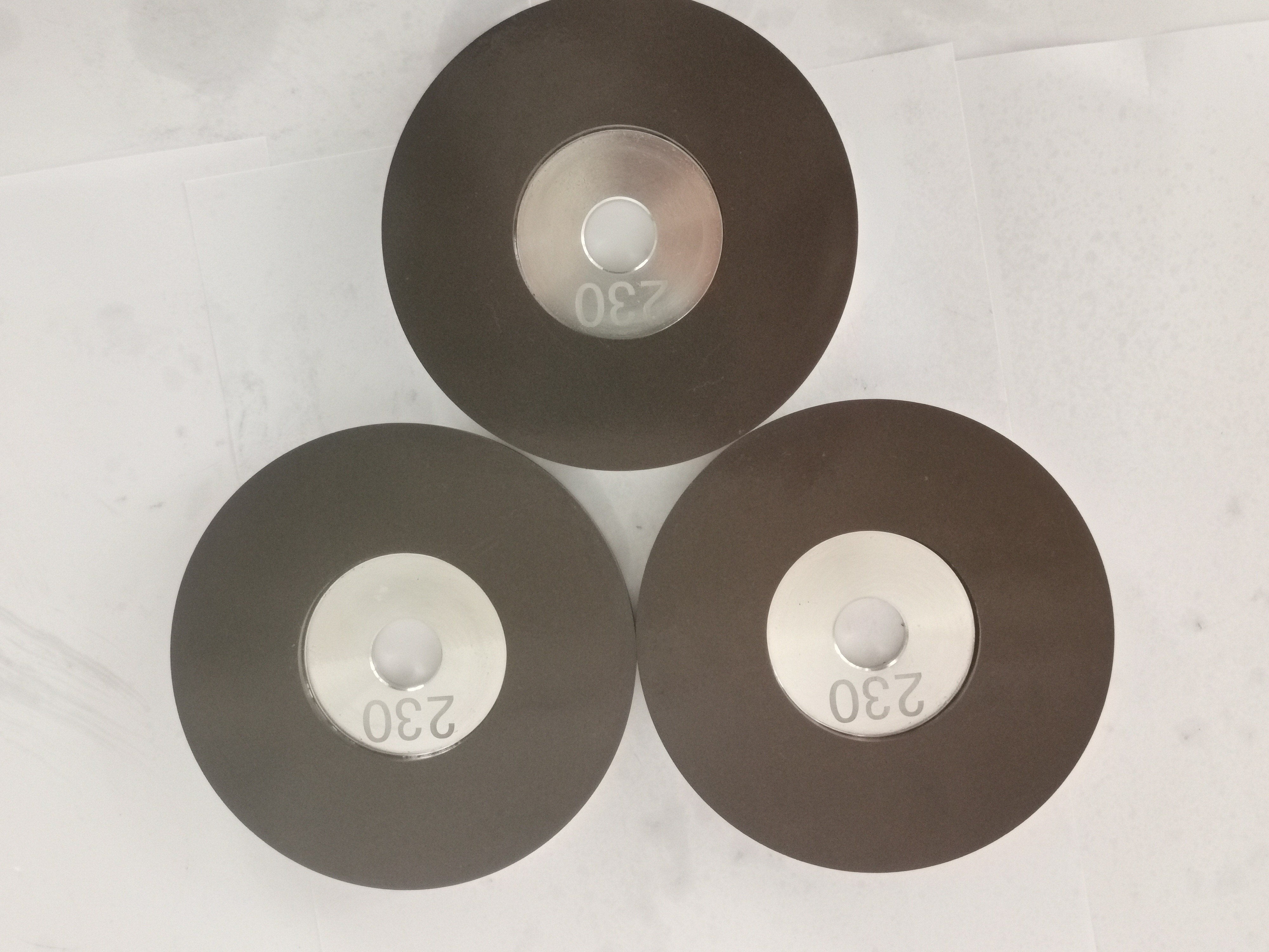 Wear Resistant 230 Grit Flat CBN Sharpening Wheels