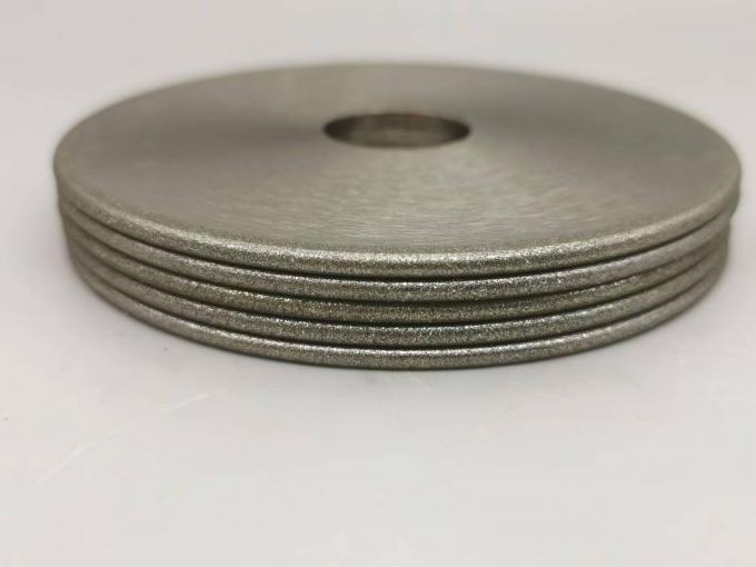 1F1 CBN Grinding Disc Diamond Cutting Wheel 100*2.8*22*3mm With Radius R1.4
