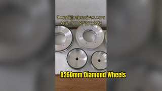 Watch: D250mm Vitreous and Resin-Bond  Wheels Showcase