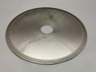 Silver Flat Diamond Grinding Wheel 200mm*1.0mm*31.75mm*10mm For Industrial