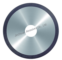 Brown Resin Bond Grinding Wheel Diamond Cutting Discs For Carbide Processing