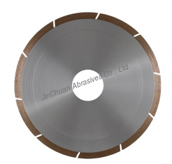 Flat Shape Metal Bond Diamond Cutting Discs For Brake Pad Grooving