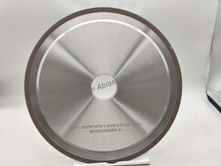 R0.8mm 200mm Rein Bonded Grinding Wheel CBN Sharpening Wheels