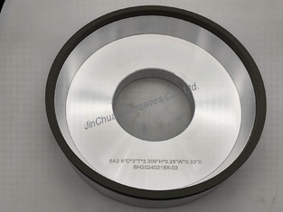 6A2 Resin Bond CBN Grinding Wheels With Diameter 203mm Inner Hole 84mm Thickness 51mm