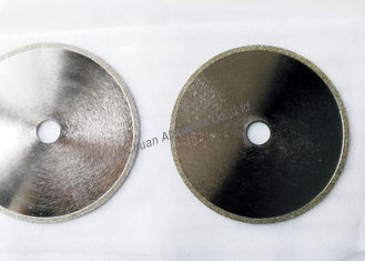 Metal Cutting Electroplated Diamond Blade With Yellow Carten ISO9001 Certificate , Diamond Blade Tile Cutter