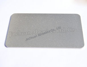 Grey Color Mini Whetstone / Double Sides Credit Electroplated Diamond Sharpener