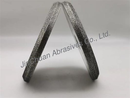 B80/100 Electroplated CBN Grinding Wheel Stainless Steel Diameter 100