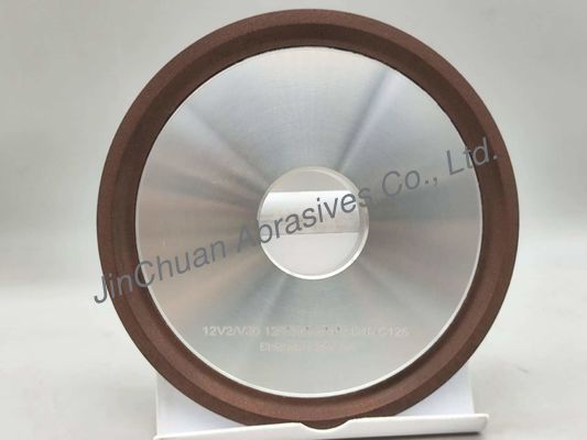 12V2 Resin Diamond  Grinding Wheel Diamond Grinder Dish Shape 30 Degrees