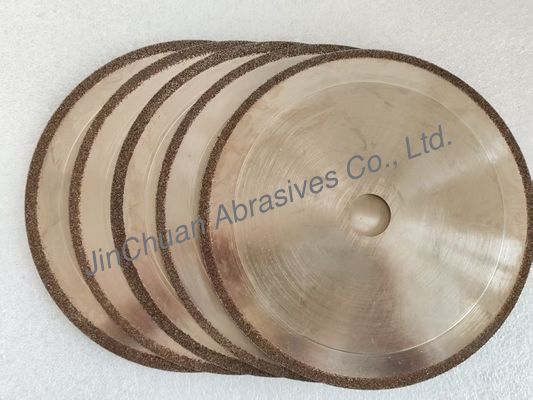 Quality  1A1 600*2.5*20*5mm  B100/120  Edge Design R0.5 Fillet + 7° Chamfer  Electroplated CBN Cutting Disc factory