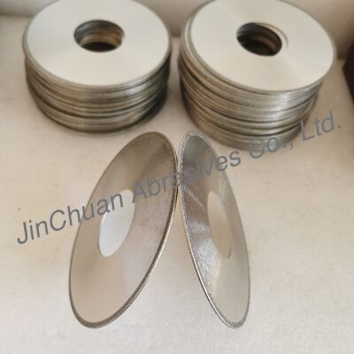 Quality  Diameter 127mm Thickness 1.55mm Grit D151 Electrocted Diamond Saw Blade factory