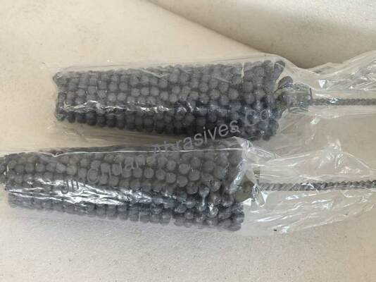Quality  SIC Brush As Honing Brush For Polishing debris Silicon Carbide Abrasive  brush factory