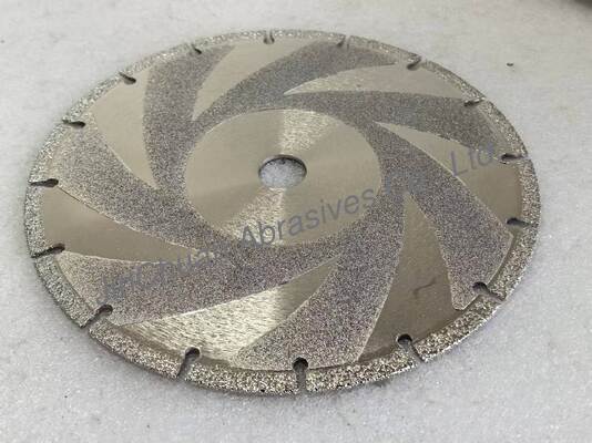 Quality  electroplated diamond grinding wheels, diameter 230mm, grit number D35/40 factory