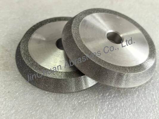 Custom Wear-Resistant Electroplated Diamond Grinding Wheel 78*10*12.7*5*V60 With High-Speed Capability