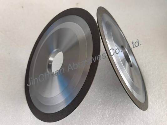 Resin CBN Grinding Wheel 14F1 150*8*32mm Long Life For HSS Tool Grinding With 1.3mm-4.0mm CBN Layer