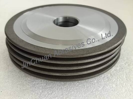 Resin CBN Grinding Wheel 14F1 150*8*32mm Long Life For HSS Tool Grinding With 1.3mm-4.0mm CBN Layer