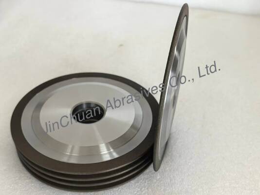 150mm Resin Bond CBN Grinding Wheel with 32mm Inner Hole and 1.3mm to 4.0mm CBN Layer for HSS Tool Sharpening