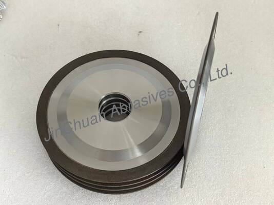 150mm Resin Bond CBN Grinding Wheel with 32mm Inner Hole and 1.3mm to 4.0mm CBN Layer for HSS Tool Sharpening