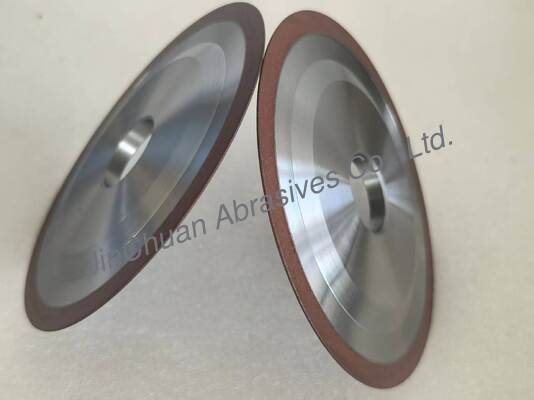 14F1 Shape Resin Diamond Grinding Wheel 150mm Outer Diameter for Carbide Tool Sharpening