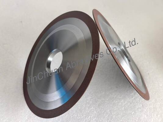14F1 Shape Resin Diamond Grinding Wheel 150mm Outer Diameter for Carbide Tool Sharpening