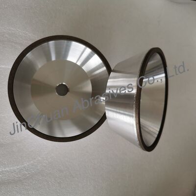 Resin Diamond Grinding Wheel 11A2 Flaring Cup Shape 125mm Outer Diameter for Carbide Tool Grinding