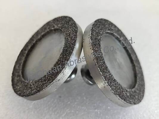 Custom 50mm Diameter B252 Grit Size Electroplated CBN Grinding Head for High-Hardness Metals