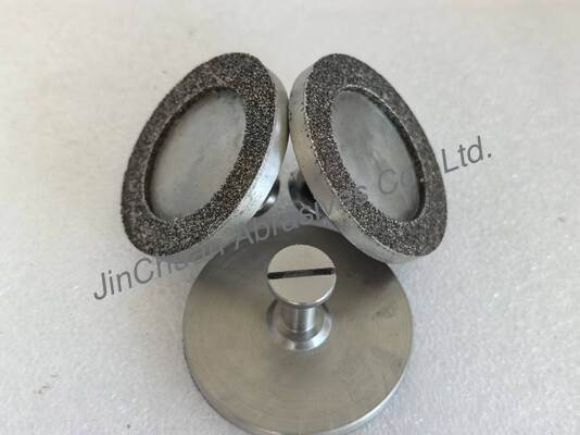 Custom 50mm Diameter B252 Grit Size Electroplated CBN Grinding Head for High-Hardness Metals