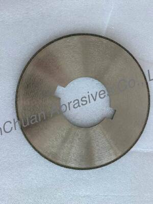1A1R Electroplated Diamond Grinding Wheel 200x3x75x3mm