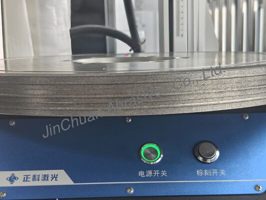 Custom-designed 400mm Diameter Electroplated CBN Grinding Wheels For Precision Grinding