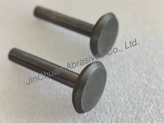 Electroplated Diamond CBN Grinding Head Tungsten Carbide Body Black 800# 1200# for Precision Grinding