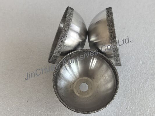54.3mm Diameter B126 Electroplated CBN Grinding Disc For Precision Grinding