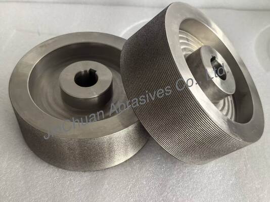 Electro Bonded CBN Wheel 200x75x31.75mm B140-170 12TPI CBN Wheel for Saw Blades Teeth Opening