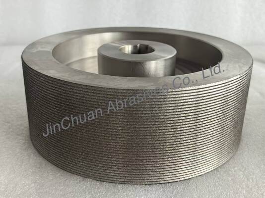 Electro Bonded CBN Wheel 200x75x31.75mm B140-170 12TPI CBN Wheel for Saw Blades Teeth Opening