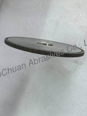 150mm Electroplated CBN Chamfering Wheel with B140/170 Grit and 31.75mm Bore for Precision Grinding