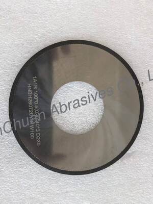 1A1R Cutting Blade With Tungsten Carbide Basebody And 0.5mm Thickness  Diamond Cutting Wheel