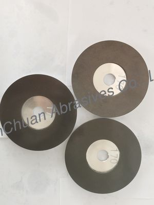 Diameter 126.9mm Flat Shaped Cbn Grinding Wheels  For rapid edge