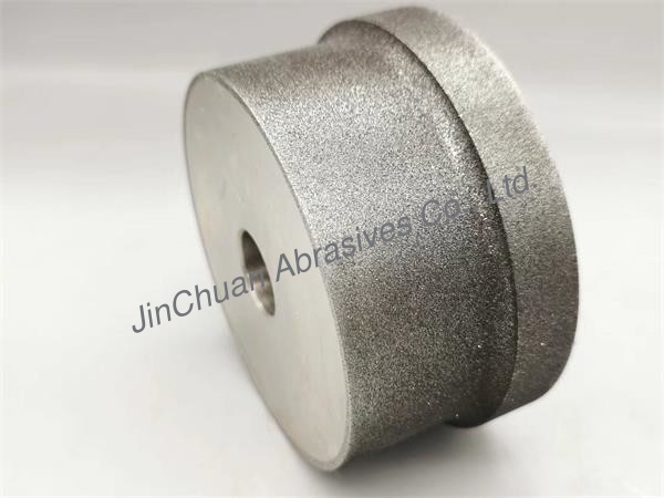 Customized Electroplated CBN Grinding Wheel Diameter 100 R4 B120/140