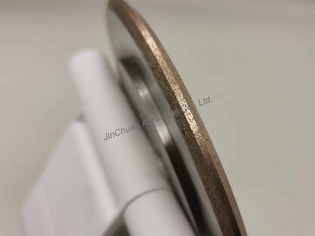 14d1 Sintered Diamond Wheels Surface Grinding And Edge Chamfering Edge 60 Degree