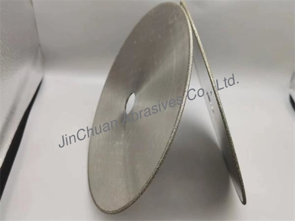 R1.5 1F1 Electroplated Diamond Grinding Wheels 230*3.0*25*3 D6070 Hard Alloy