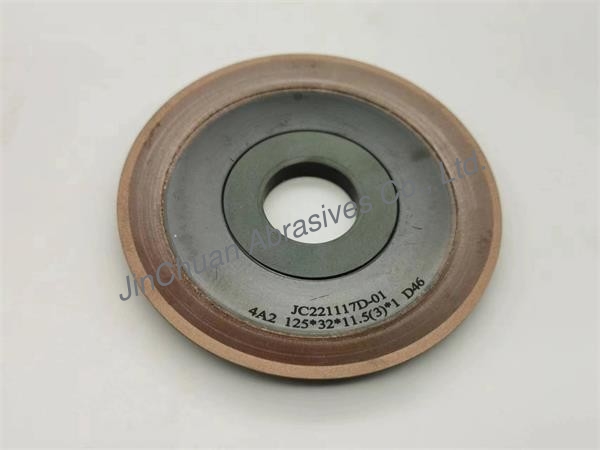 D46 Bakelite Resin Diamond Grinding Wheel 125 32 11.5 (3)1  C100 ISO9001