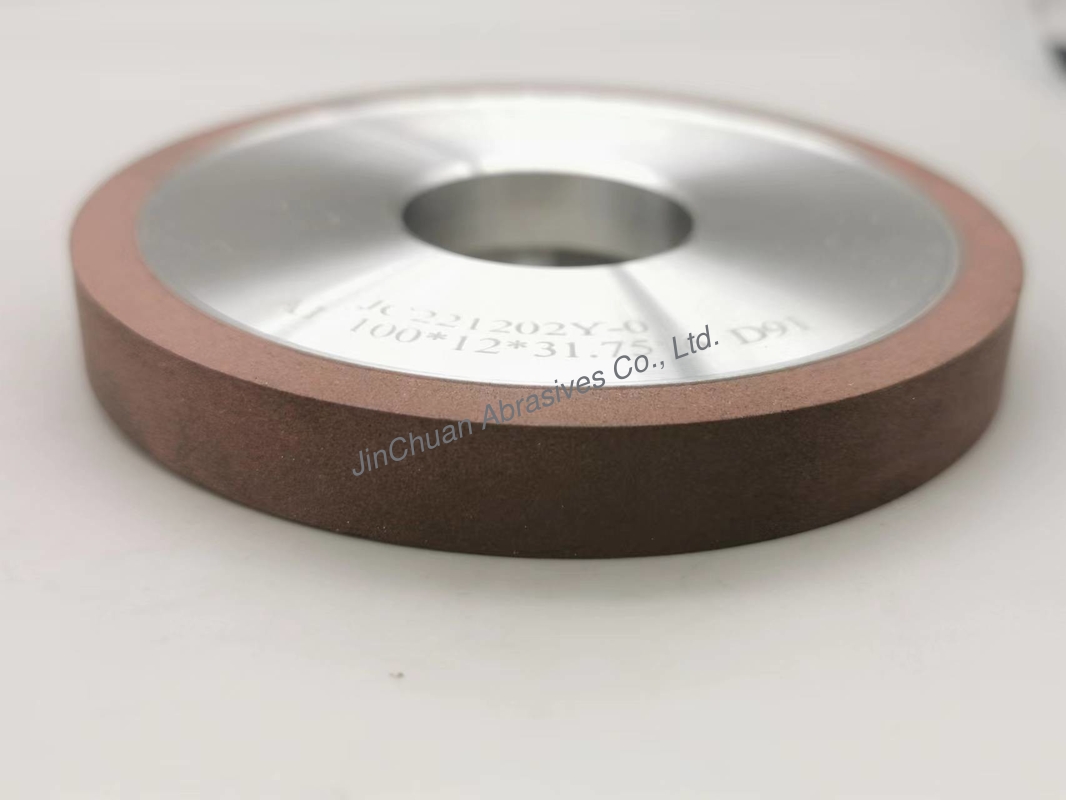 1A1 Diamond Grinding Resin Bonded Wheel Aluminum Basebody  75 * 6mm