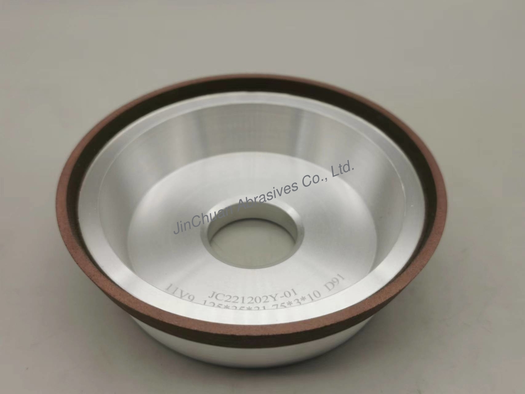125mm Resin Diamond Fly Wheel 11V9 Cup Grinding And Sharpening