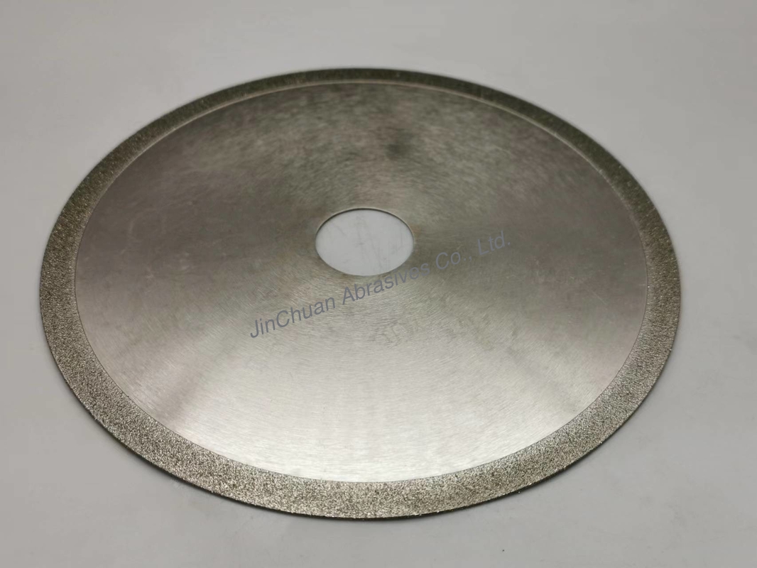 Metal Polishing Electroplated Diamond Grinding Flat Wheel D60/70 200*1.0*31.75*10