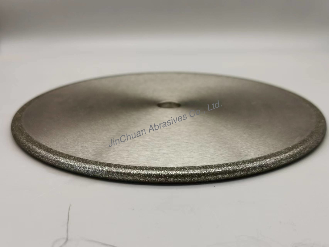 Metal Polishing Electroplated Diamond Grinding Flat Wheel D60/70 200*1.0*31.75*10