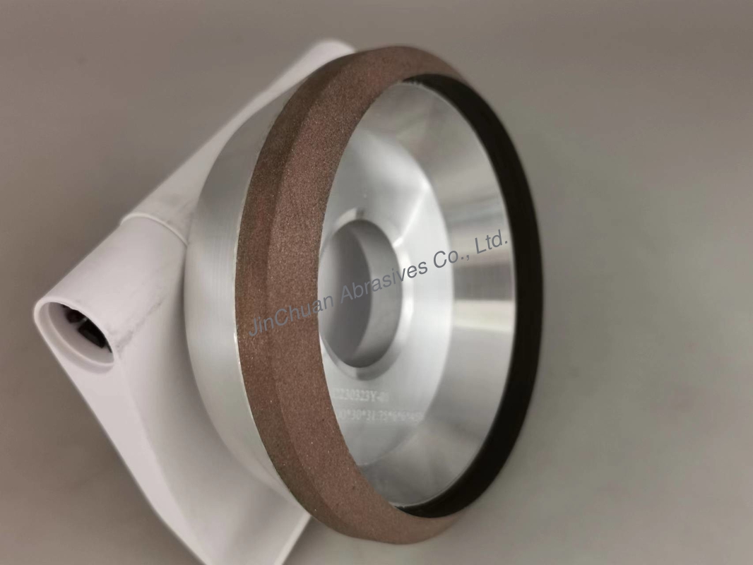 11V5 45 Degrees Resin Bonded Diamond Grinding Wheel Cup Shape D91 Disc