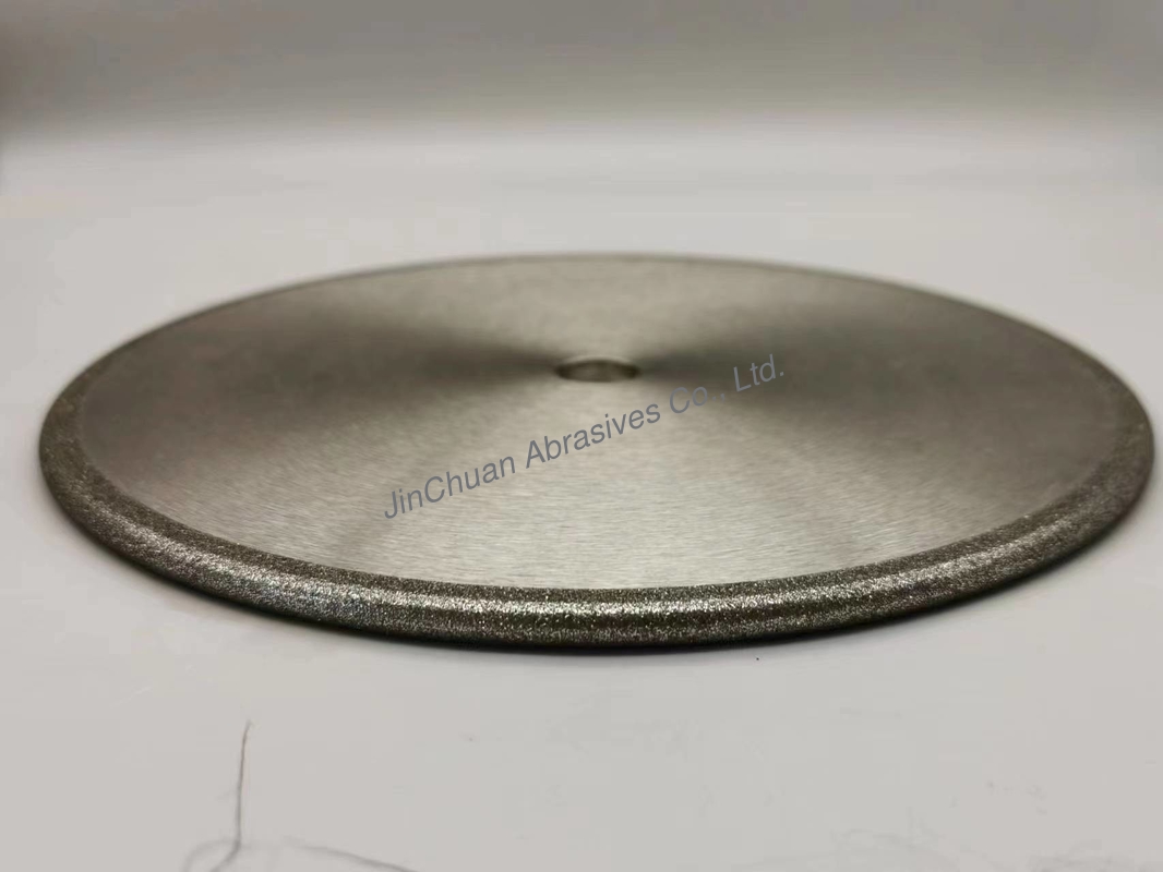 Grit D60/70 Electroplated Diamond Grinding Wheel 1F1R 200mm