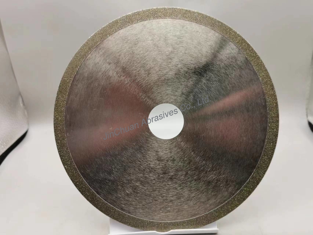 Silver Flat Diamond Grinding Wheel 200mm*1.0mm*31.75mm*10mm For Industrial